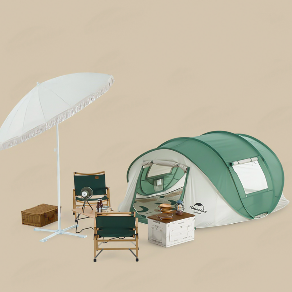 NatureHike Lều Cắm Trại 3-4 Người Tự Bung