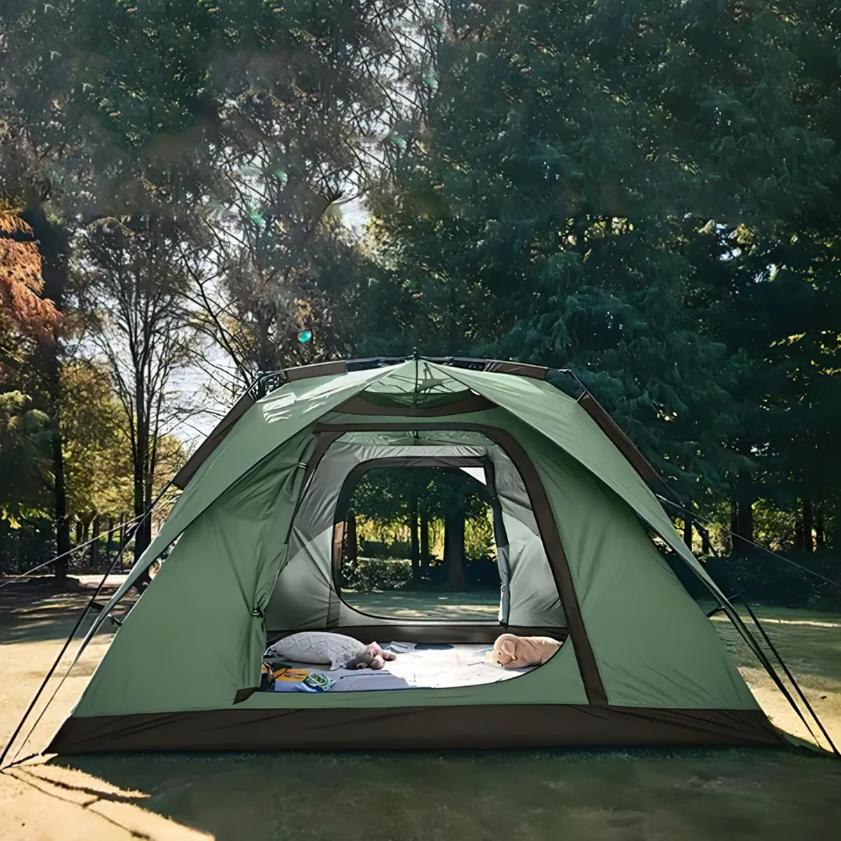 Naturehike Pop-up Lều Cắm Trại 4 Người Tự Bung  ( Thế Hệ 2 )