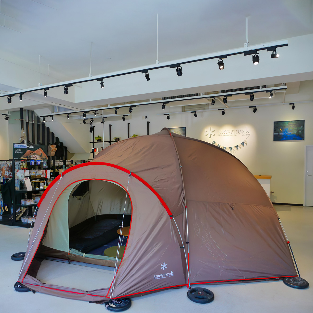 Snowpeak Amenity Dome Elfield Lều Cắm Trại Chống Thấm, Tia UV