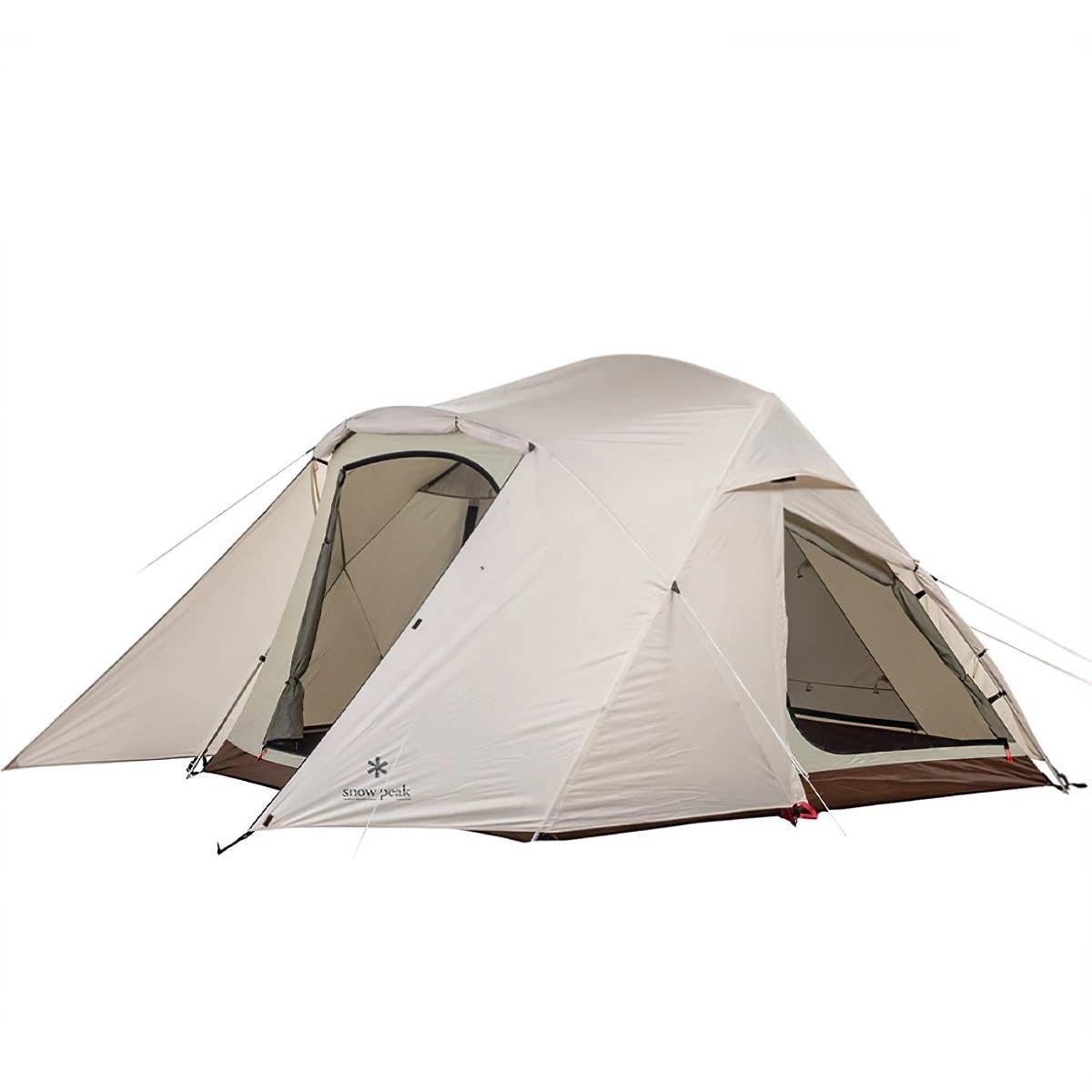 Snowpeak Alpha Breeze Sd-480-Iv-Us Lều Cắm Trại Chống Thấm Nước, Xử Lý Cắt Tia UV, Chống Cháy 68D