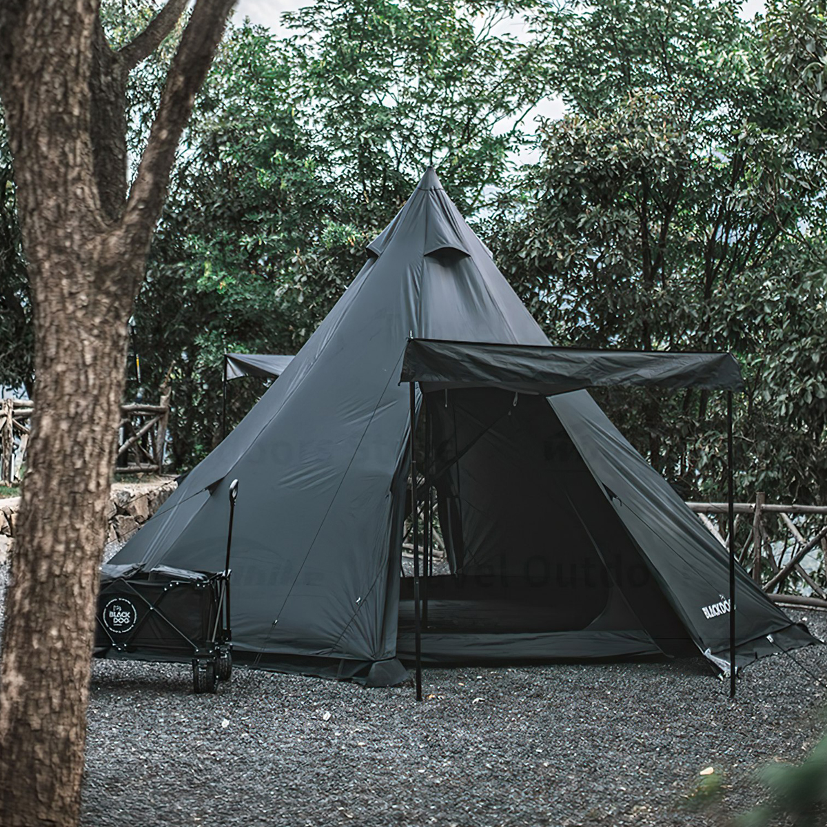 Blackdog BD-ZP008 Lều Cắm Trại Du Lịch Large Pyramid Tent