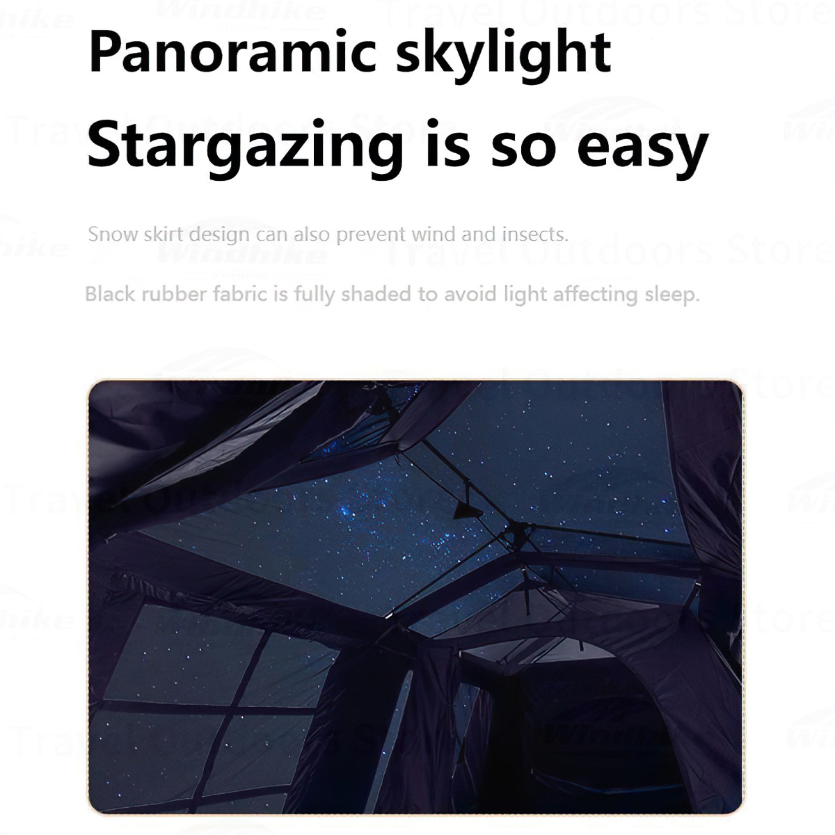 Lều Cắm Trại Du Lịch Blackdog One Bedrooms & One Living Room Automatic Roof Tent