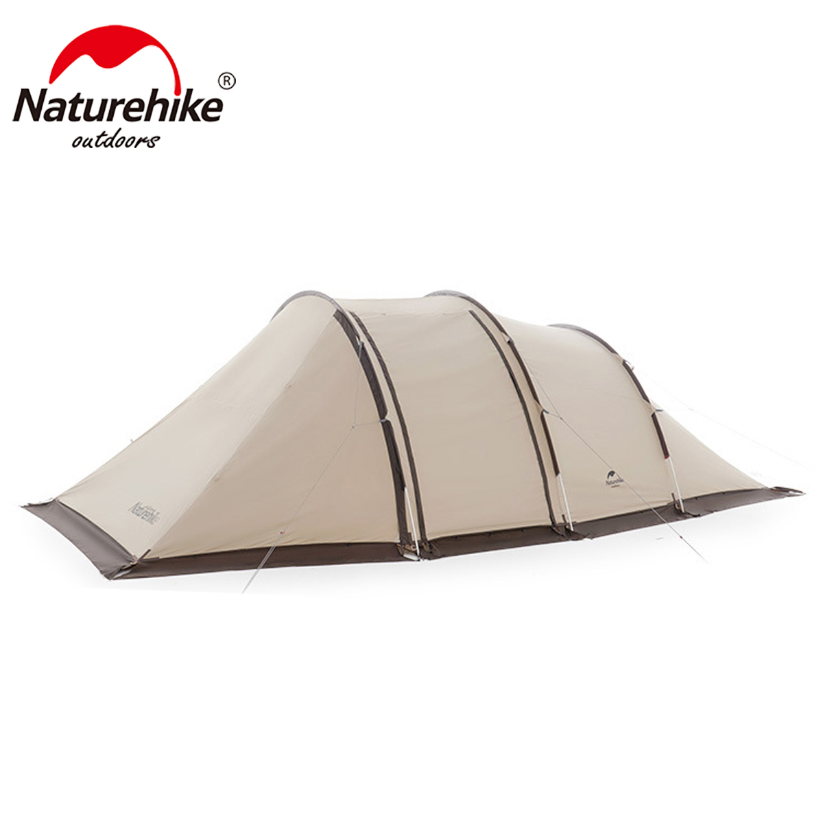 Naturehike NH20ZP015 Lều cắm trại đường hầm 4-6 người