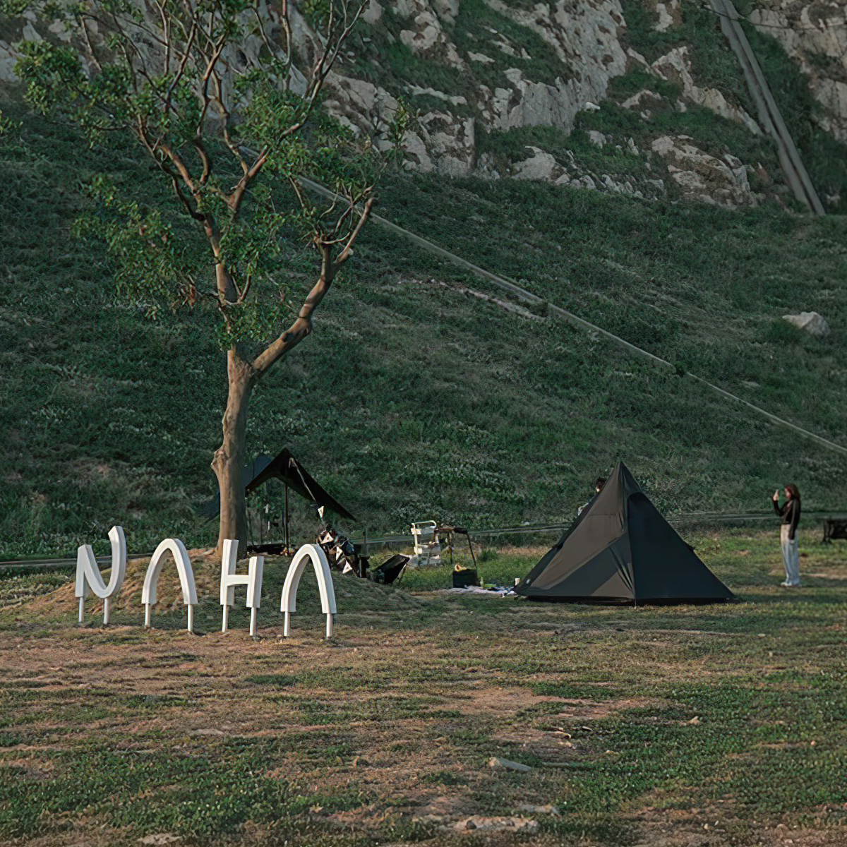 Blackdog BD-ZP003 Lều Cắm Trại Glamping 3-4 Người Lục Giác Kim Tự Tháp Pyramid Tent