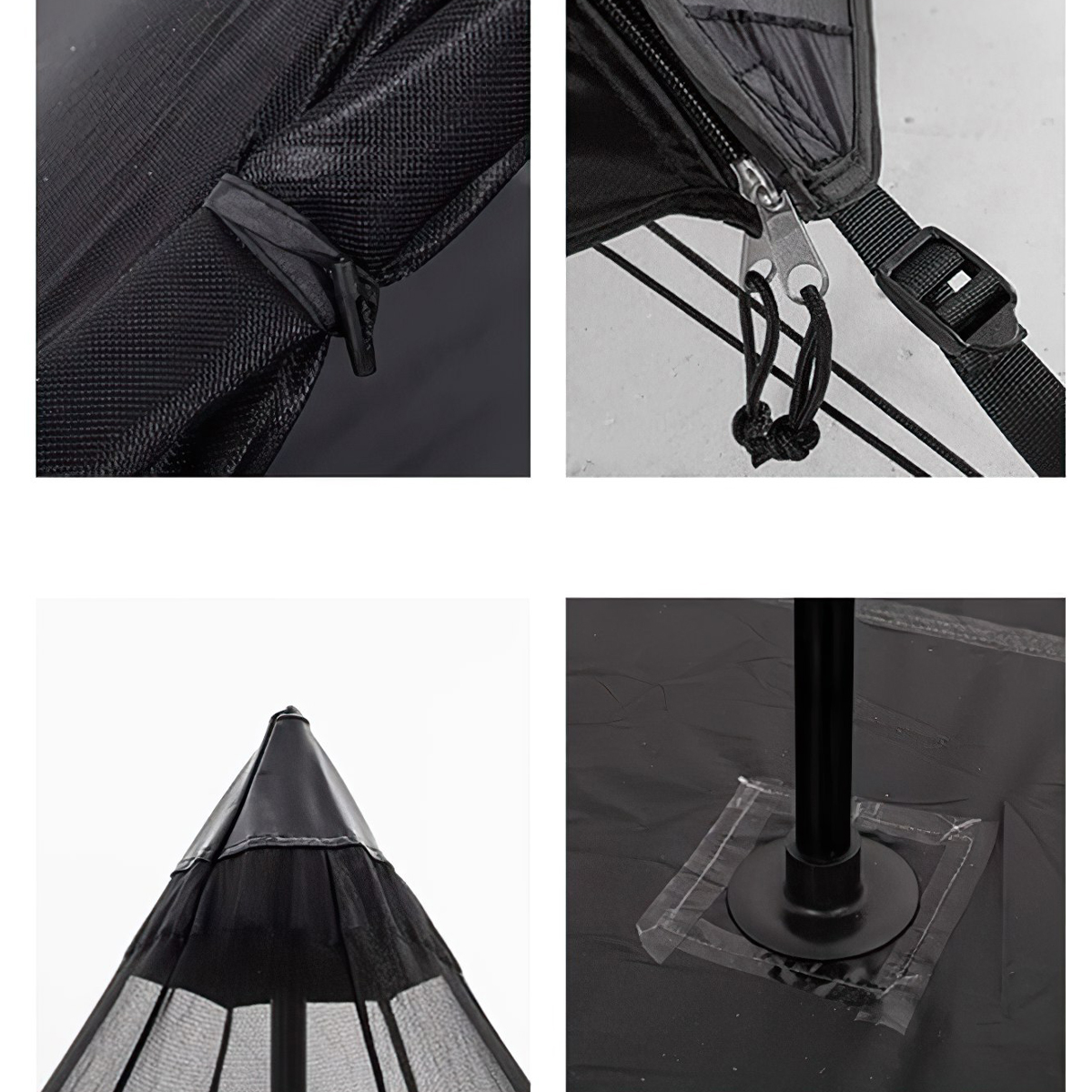 Blackdog BD-ZP003 Lều Cắm Trại Glamping 3-4 Người Lục Giác Kim Tự Tháp Pyramid Tent