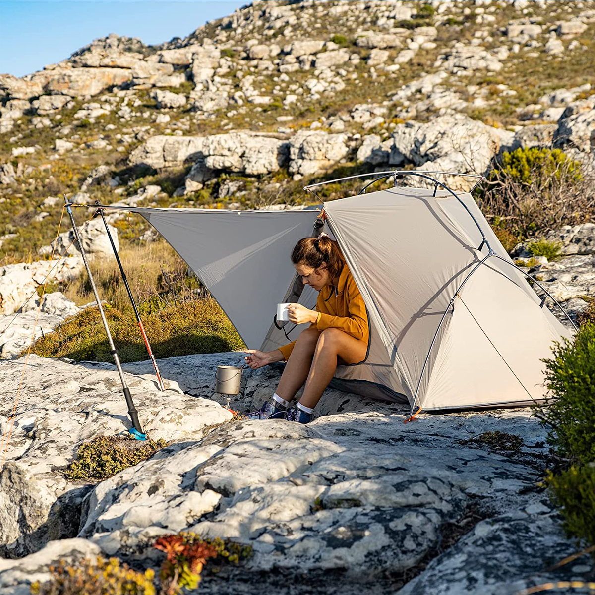 NatureHike NH18W001-K Lều VIK 1 Người Siêu Nhẹ Chính Hãng, Chống Nước, Chống Tia UV