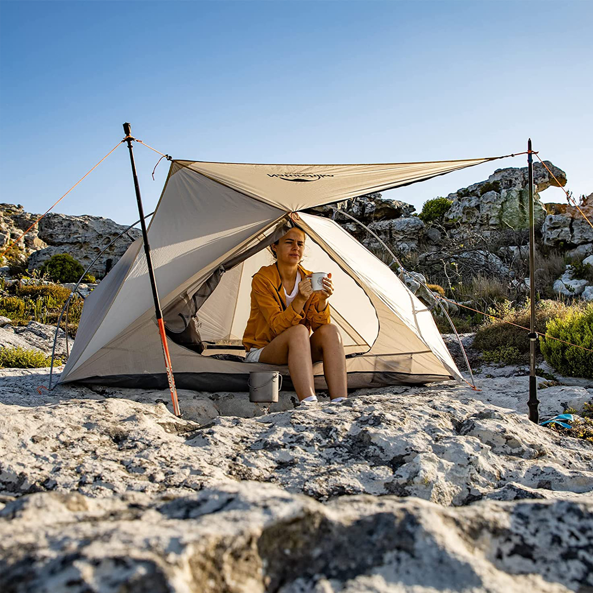 NatureHike NH18W001-K Lều VIK 1 Người Siêu Nhẹ Chính Hãng, Chống Nước, Chống Tia UV