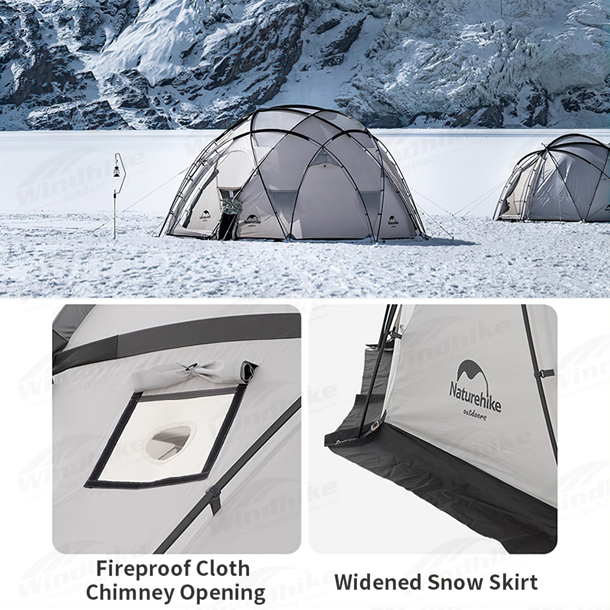 Lều cắm trại Shepherd Dome Tent NH21ZP012
