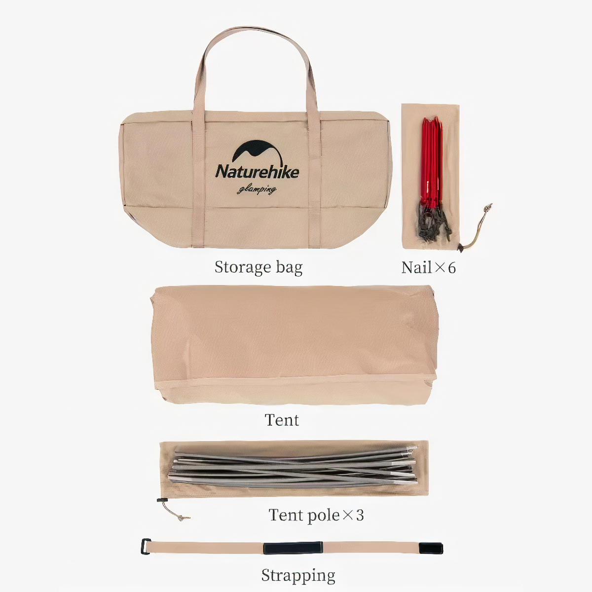 Naturehike Lều Cắm Trại Cho Thú Cưng Glamping