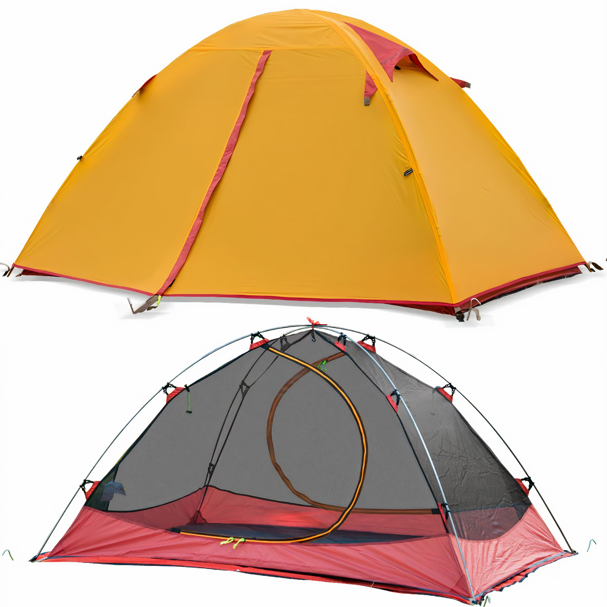 Lều đi phượt 2 người vải silicon siêu nhẹ