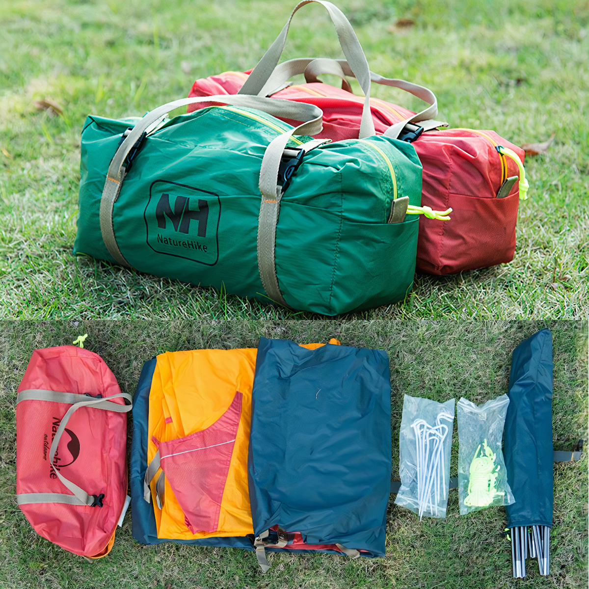 Lều đi phượt 2 người vải silicon siêu nhẹ