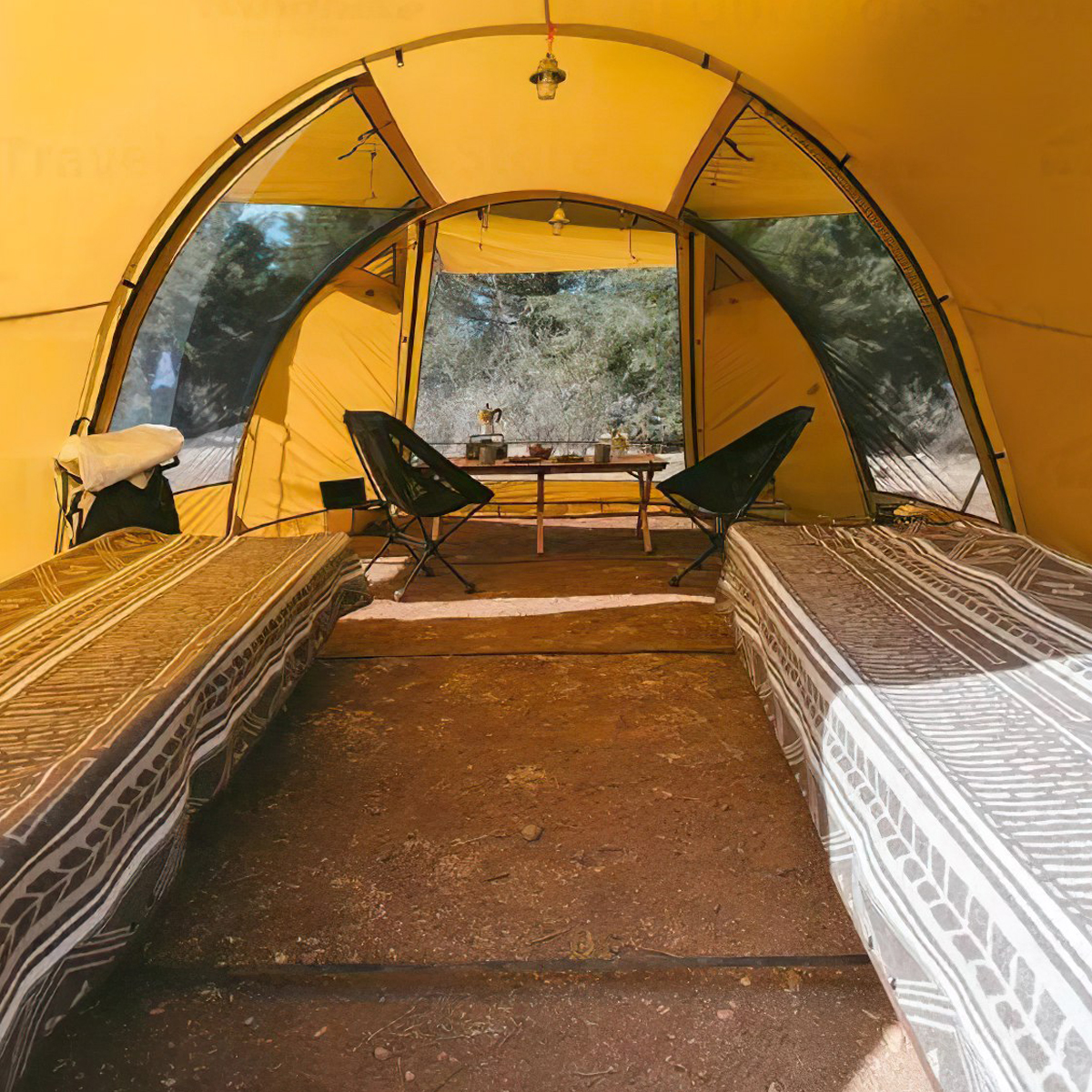 Naturehike CNH22ZP027 Lều Đường Hầm Cắm Trại Siêu Nhẹ