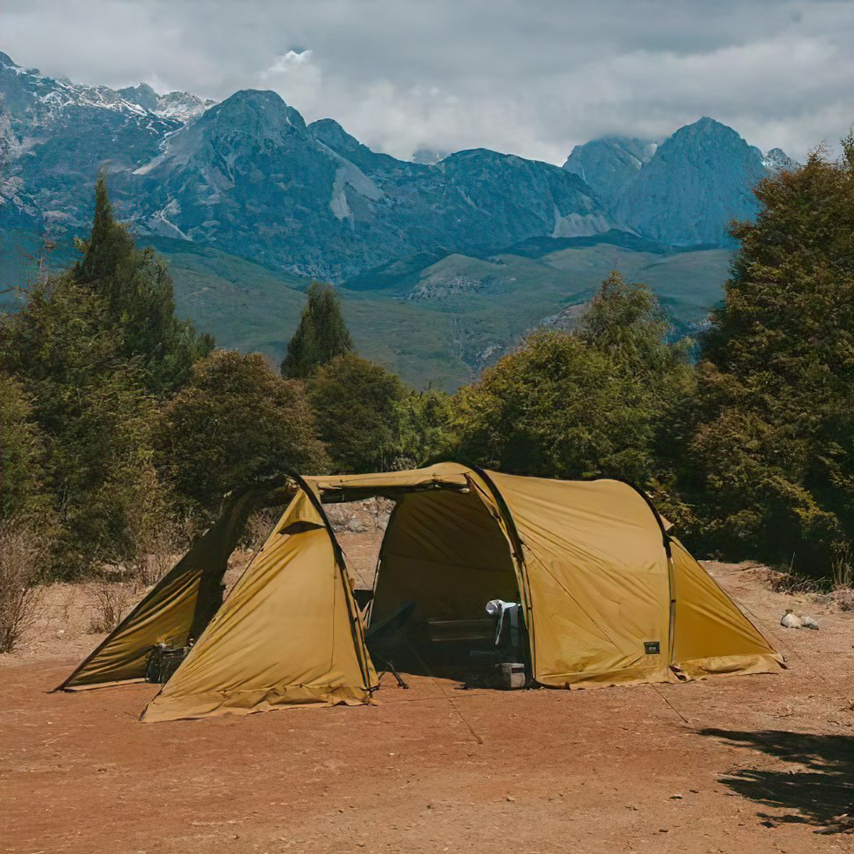 Naturehike CNH22ZP027 Lều Đường Hầm Cắm Trại Siêu Nhẹ