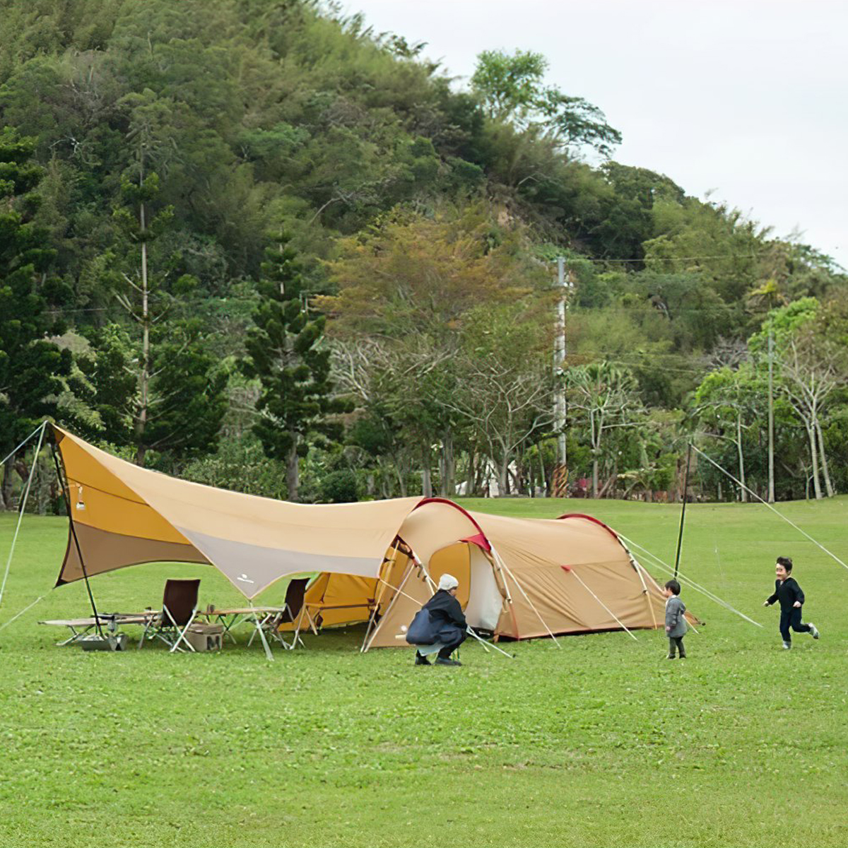 Snowpeak Vault Lều Đường Hầm Cắm Trại