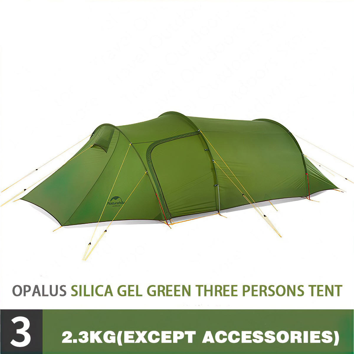 Naturehike Lều đường hầm cho 2-3 người Opalus tent for 2-3 people NH17L001-L NH20ZP001