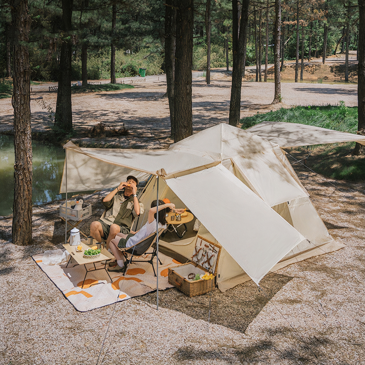 Naturehike Lều Cắm Trại 4 Người Tự Bung UPF 50+ Ango pop up tent for 4 man Automatic