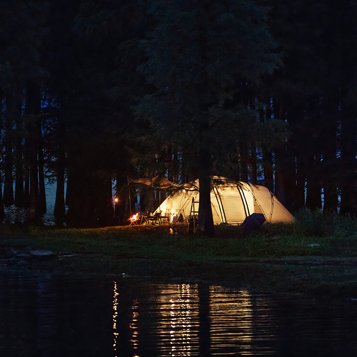 Naturehike Hầm Lều Trung Tâm Cắm Trại Dành Cho 4 Người Glamping