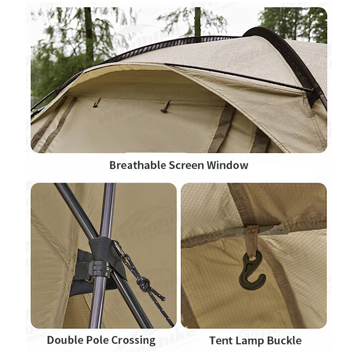 Naturehike Hầm Lều Trung Tâm Cắm Trại Dành Cho 4 Người Glamping