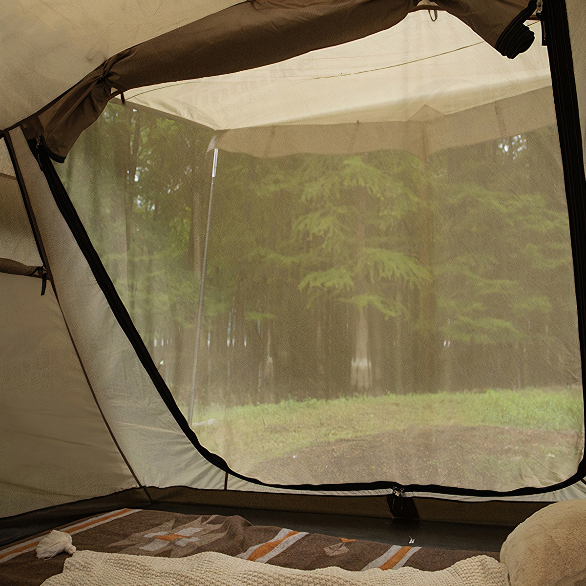 Naturehike Hầm Lều Trung Tâm Cắm Trại Dành Cho 4 Người Glamping