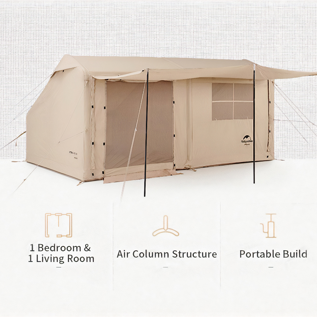 NatureHike Lều Cắm Trại Bơm Hơi Glamping