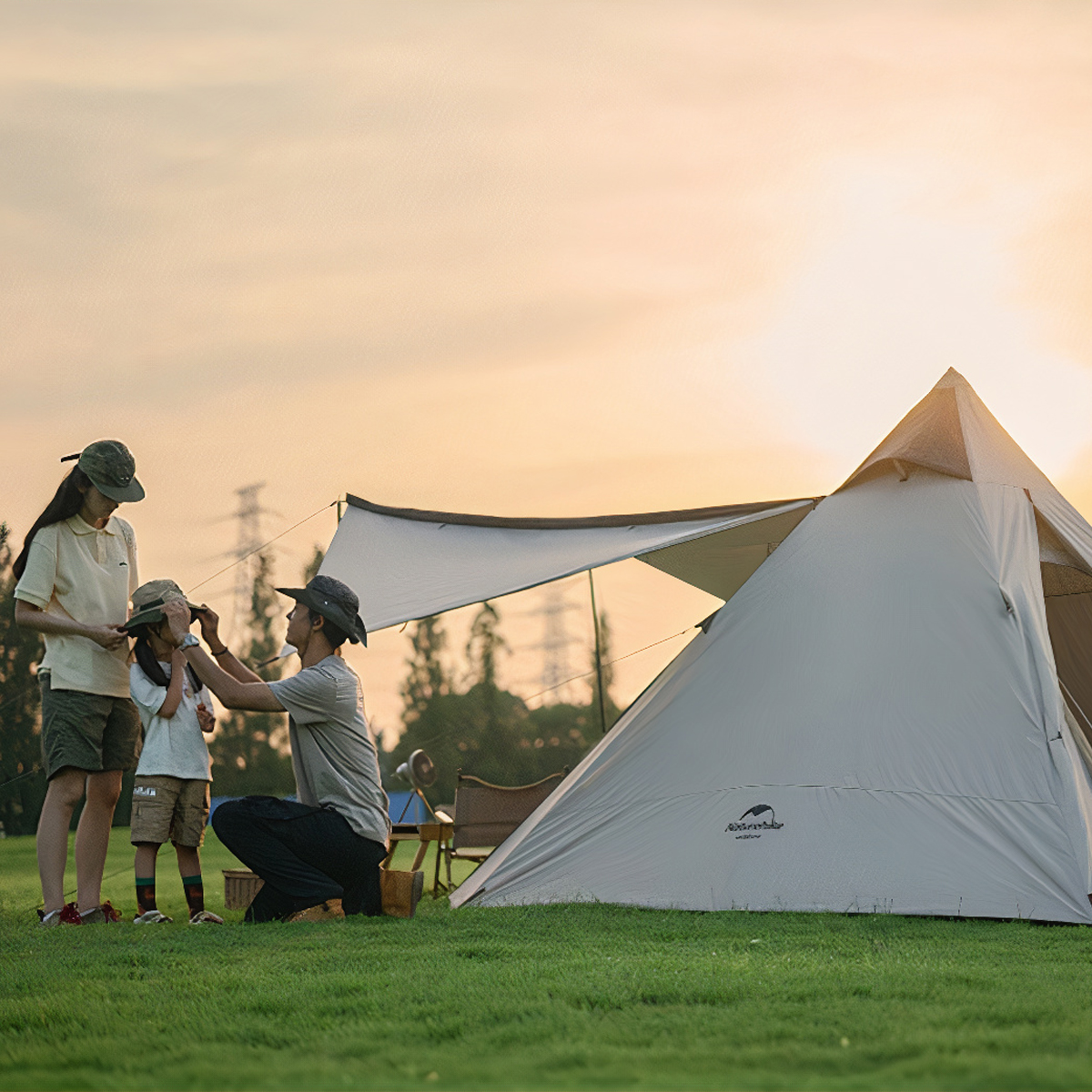 Naturehike Lều Cắm Trại Kim Tự Tháp cho 04 người