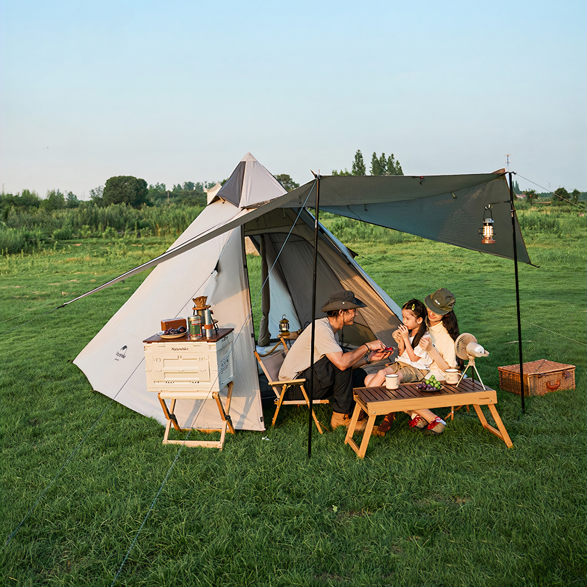 Naturehike Lều Cắm Trại Kim Tự Tháp cho 04 người