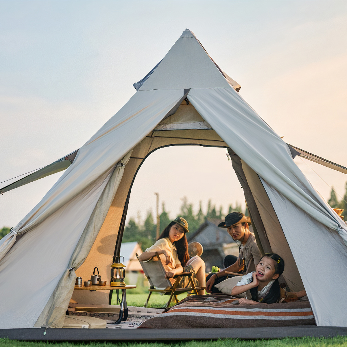 Naturehike Lều Cắm Trại Kim Tự Tháp cho 04 người