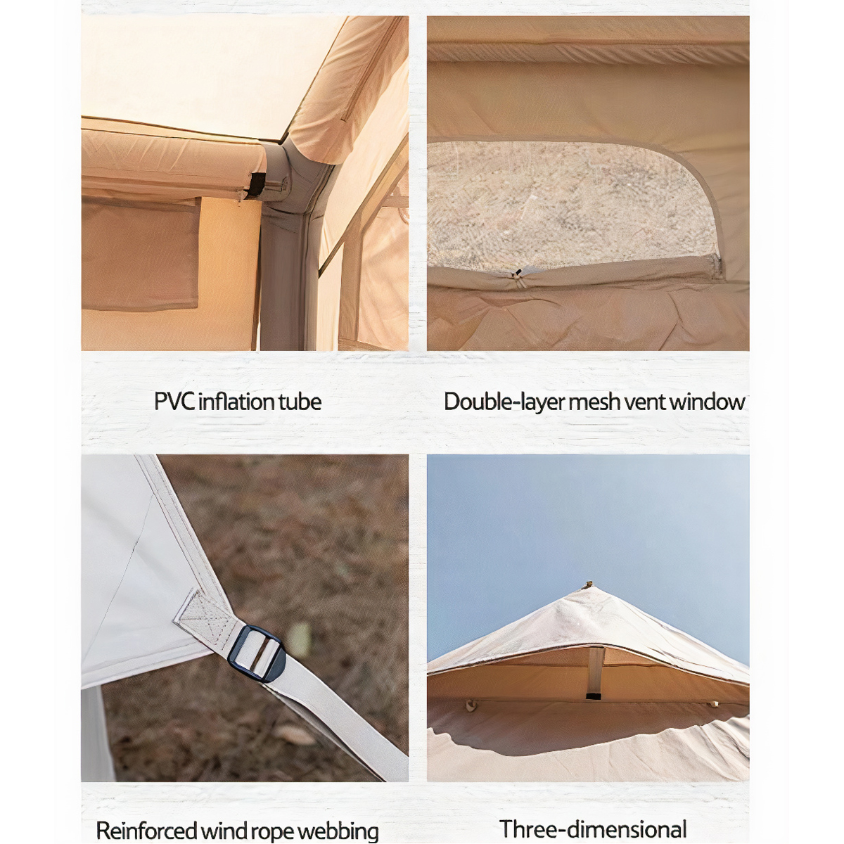 Naturehike Lều Cắm Trại Mông Cổ Dành Cho 2 – 4 Người Glamping