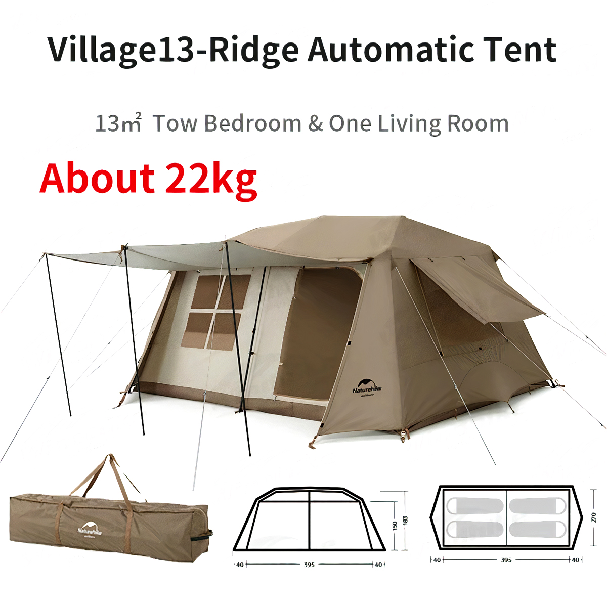 Naturehike Lều Mông Cổ Glamping  – Village 13