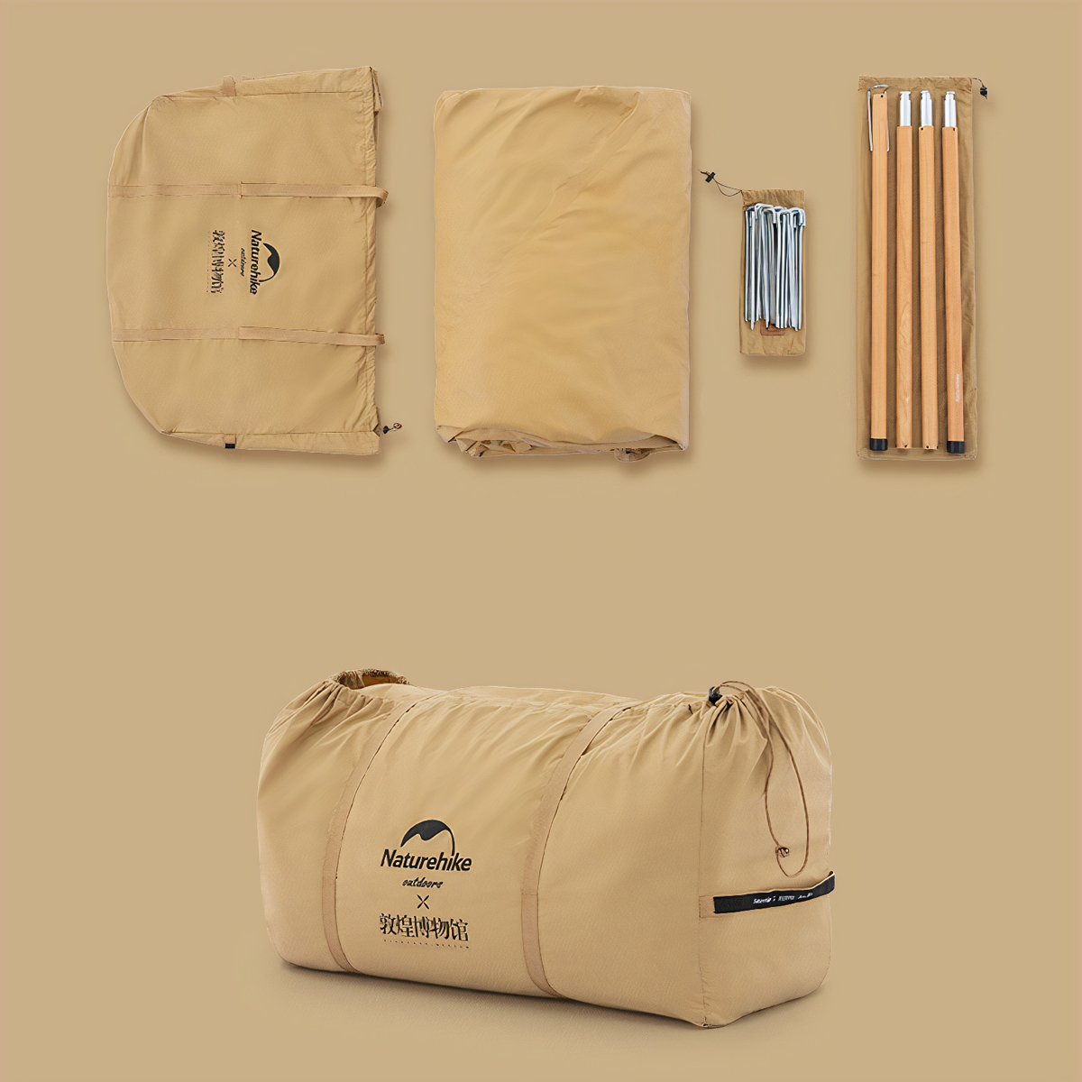 Naturehike Lều Cắm Trại Mông Cổ Glamping – Bộ Sưu Tập Con Đường Tơ Lụa