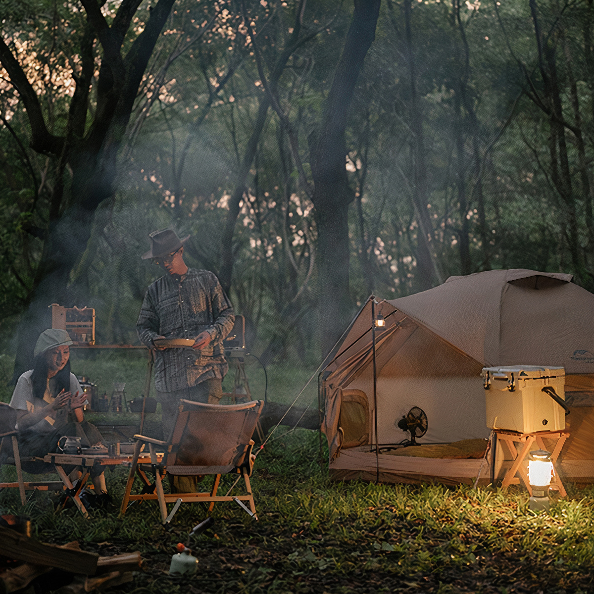 Naturehike Lều nấm cho khoảng 4 người Glamping