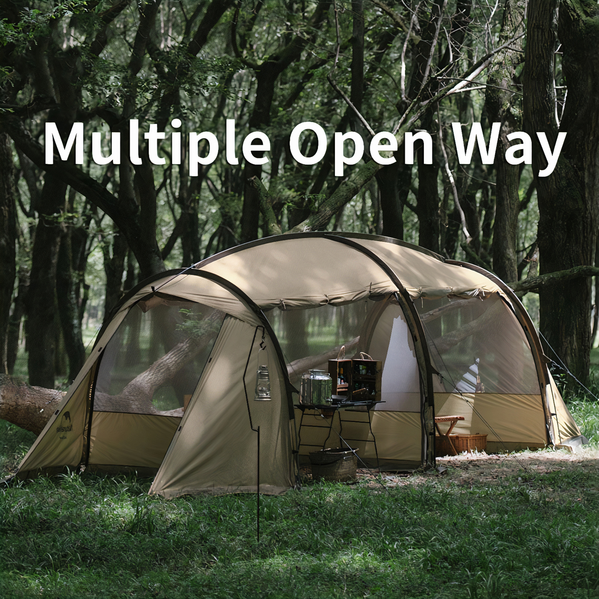 Naturehike Lều Cắm Trại Không Gian Đa Năng Glamping