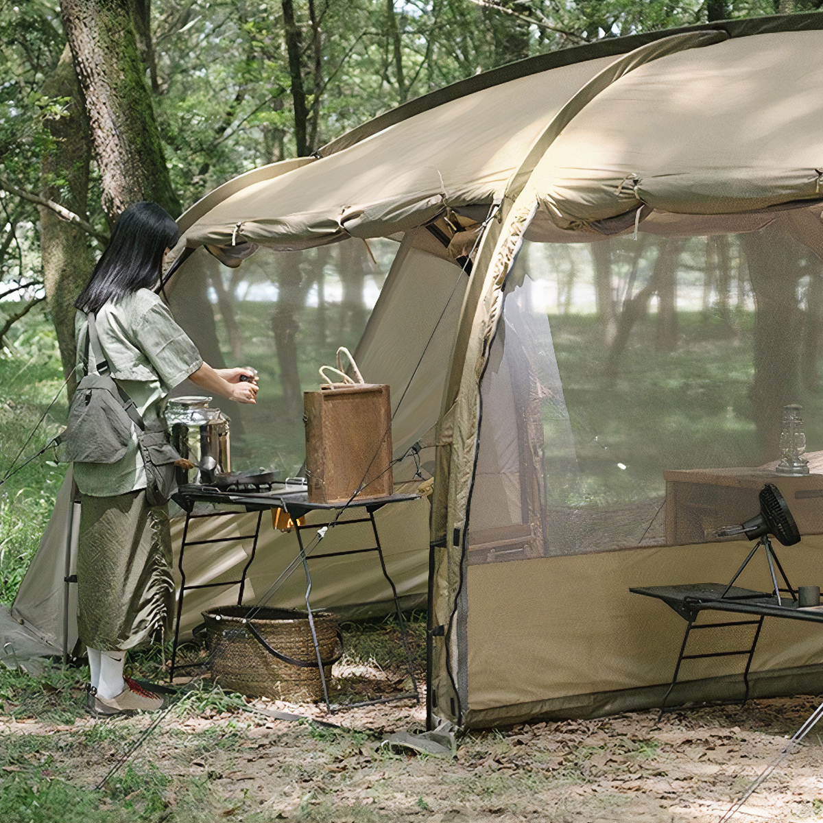 Naturehike Lều Cắm Trại Không Gian Đa Năng Glamping