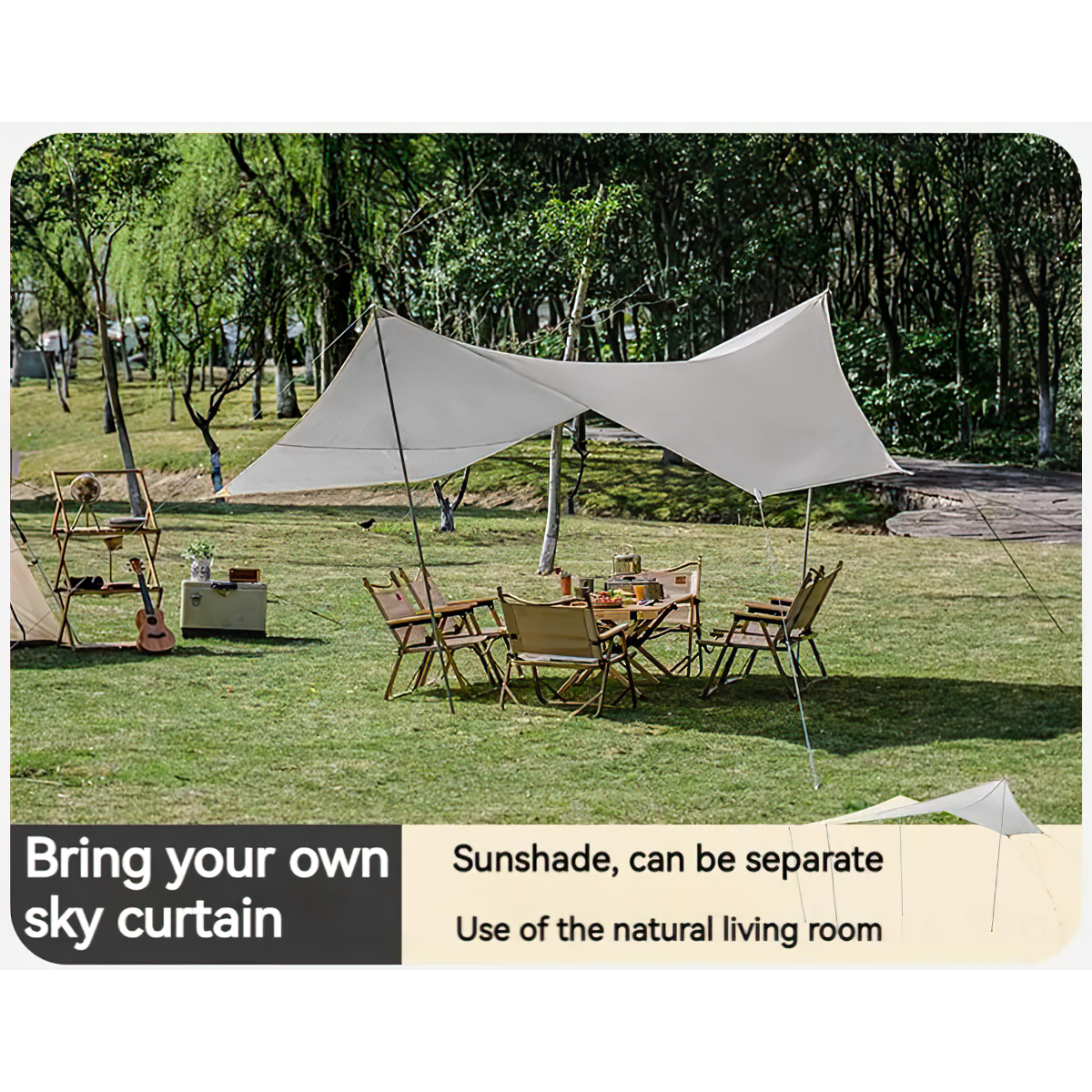 Naturehike Ango Lều Tự Bung 3 người Kèm Tăng Cắm Trại