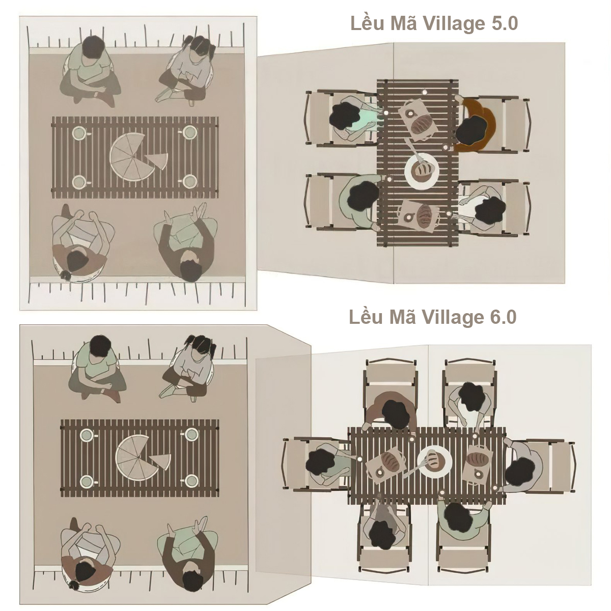 Naturehike Lều Tự Bung Cắm Trại 2 – 4 Người – ( Lều Village 5.0 thế hệ 2 )