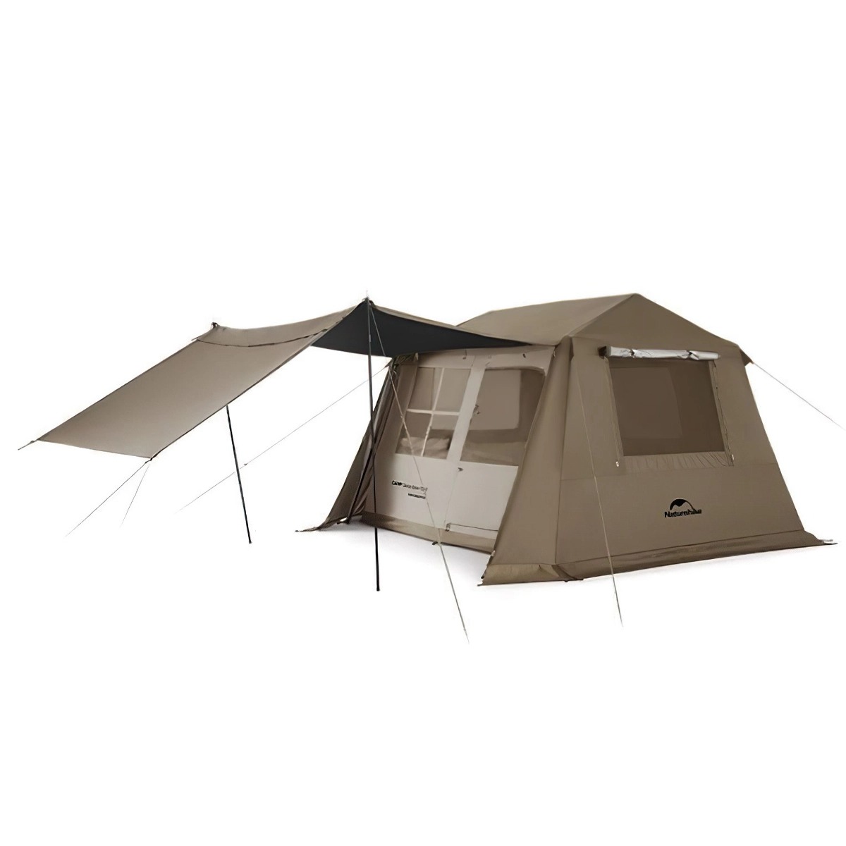 Naturehike Lều Tự Bung 4–5 Người (Village 6.0 thế hệ 2) dựng ngoài trời