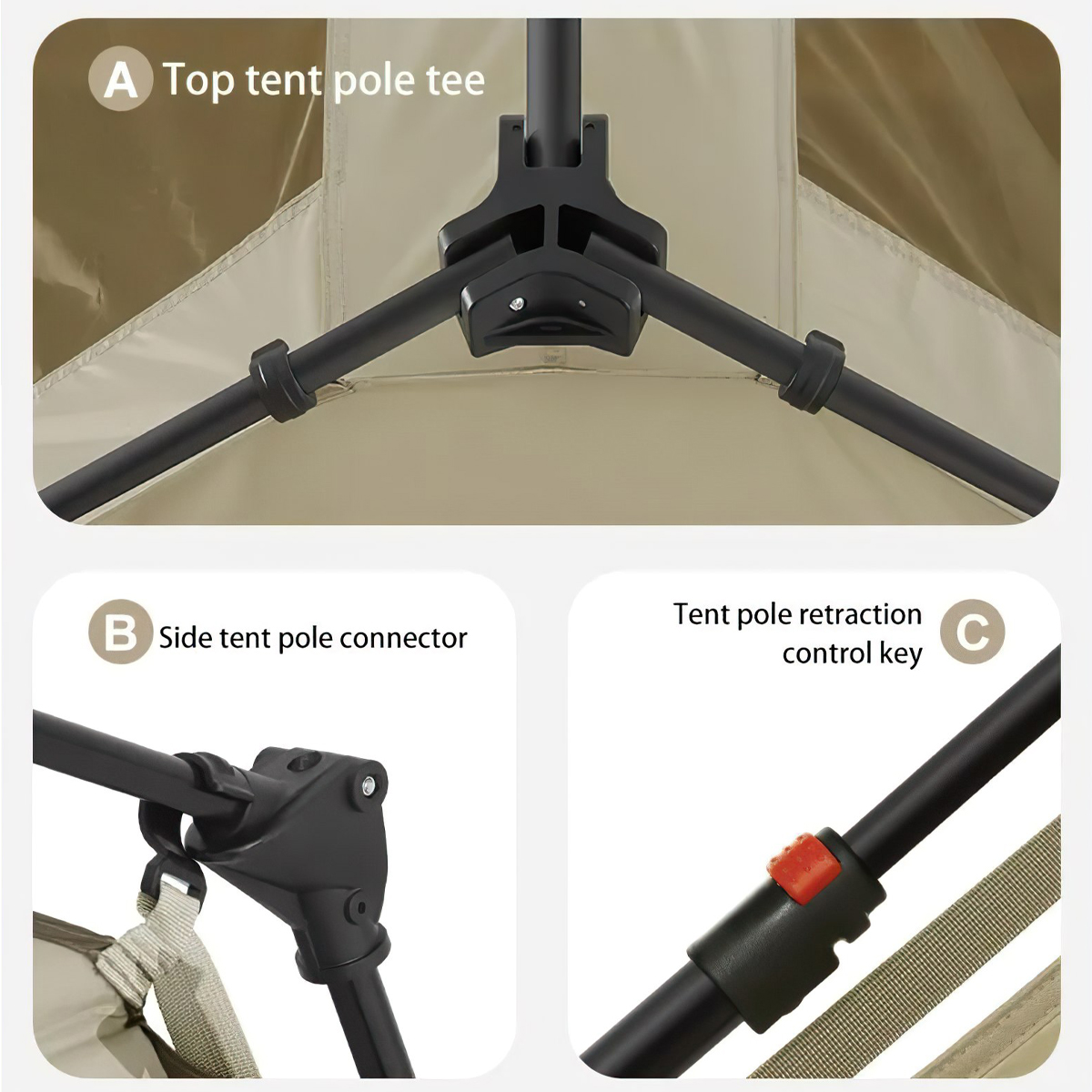 Naturehike Lều Tự Bung Cắm Trại 4 – 5 Người  – ( Lều Village 6.0 thế hệ 2 )