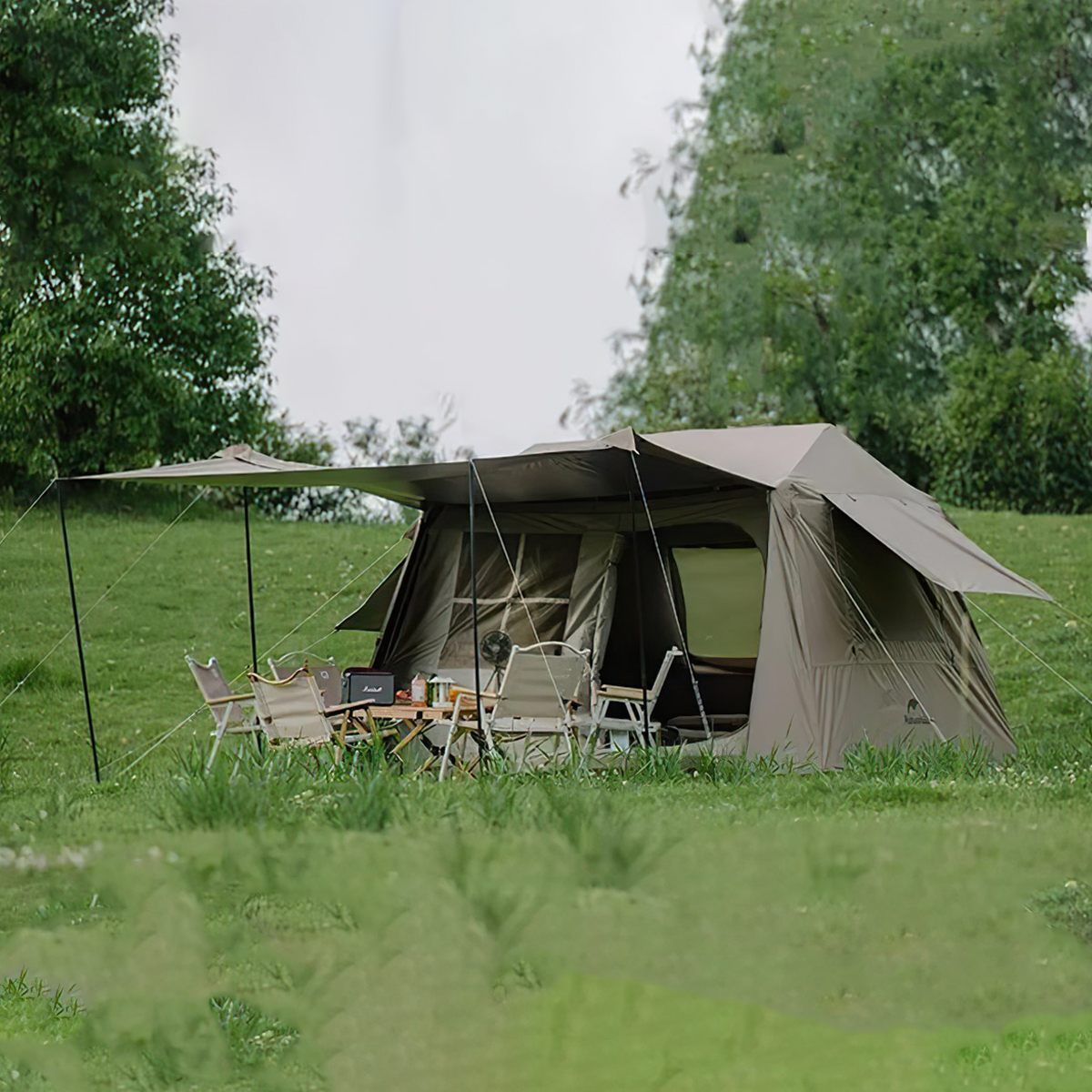 Naturehike Lều Tự Bung Cắm Trại 4 – 5 Người  – ( Lều Village 6.0 thế hệ 2 )