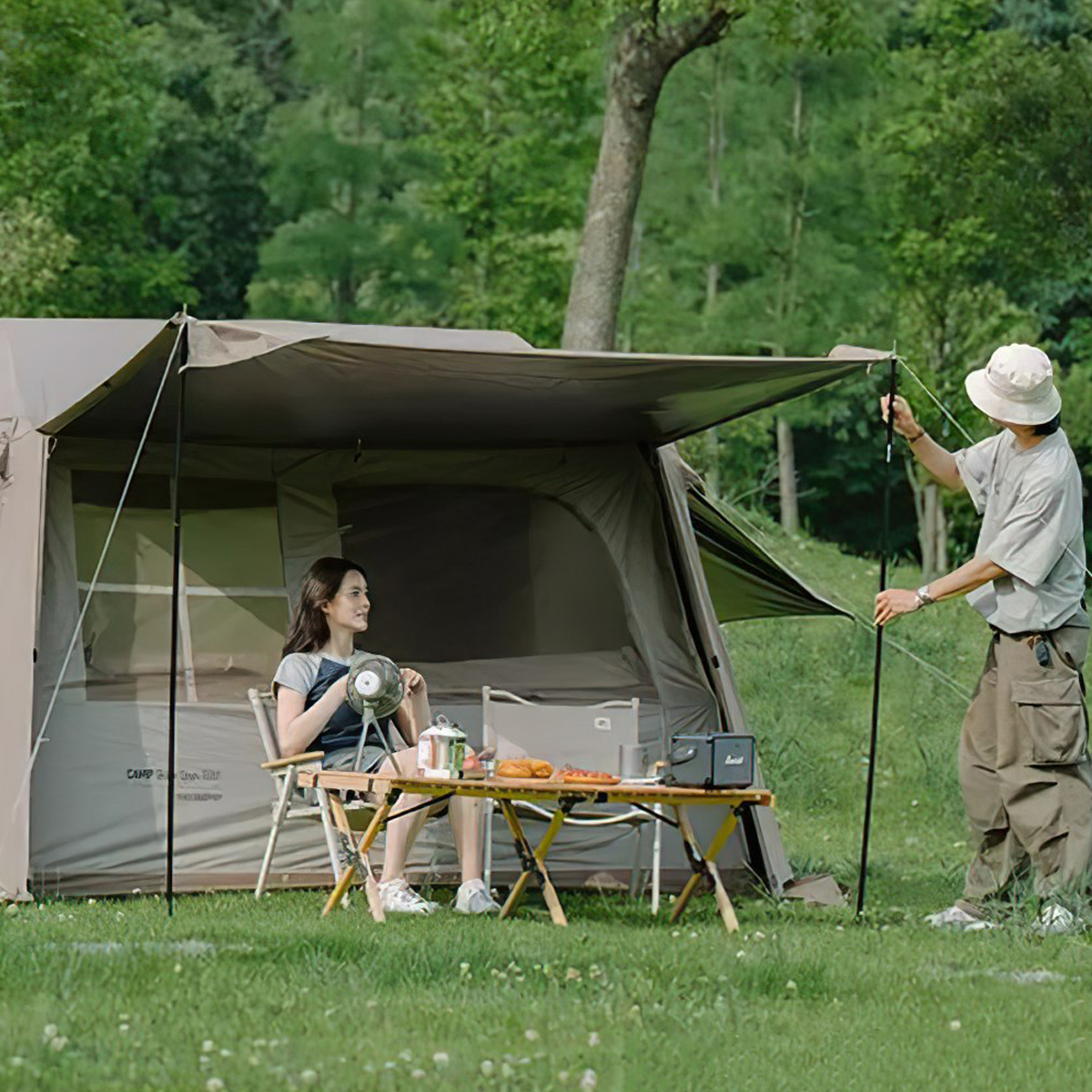 Naturehike Lều Tự Bung Cắm Trại 4 – 5 Người  – ( Lều Village 6.0 thế hệ 2 )