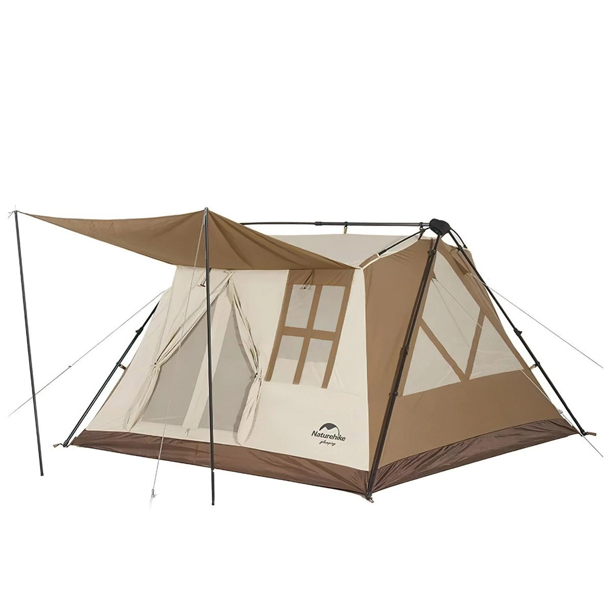 Naturehike Cnh22Zp029 Lều Vải Cotton Tự Động Cắm Trại Ngoài Trời