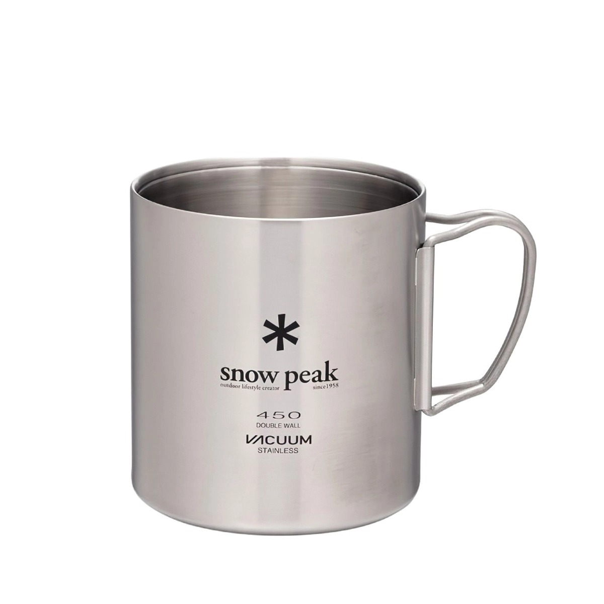 Snowpeak Ly Cách Nhiệt 2 Lớp Cắm Trại Du Lịch Stainless Vacuum-Insulated Mug In 300ml - 450Ml