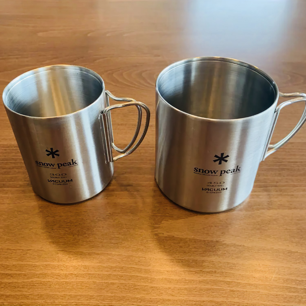 Snowpeak Ly Cách Nhiệt 2 Lớp Cắm Trại Du Lịch Stainless Vacuum-Insulated Mug In 300ml - 450Ml