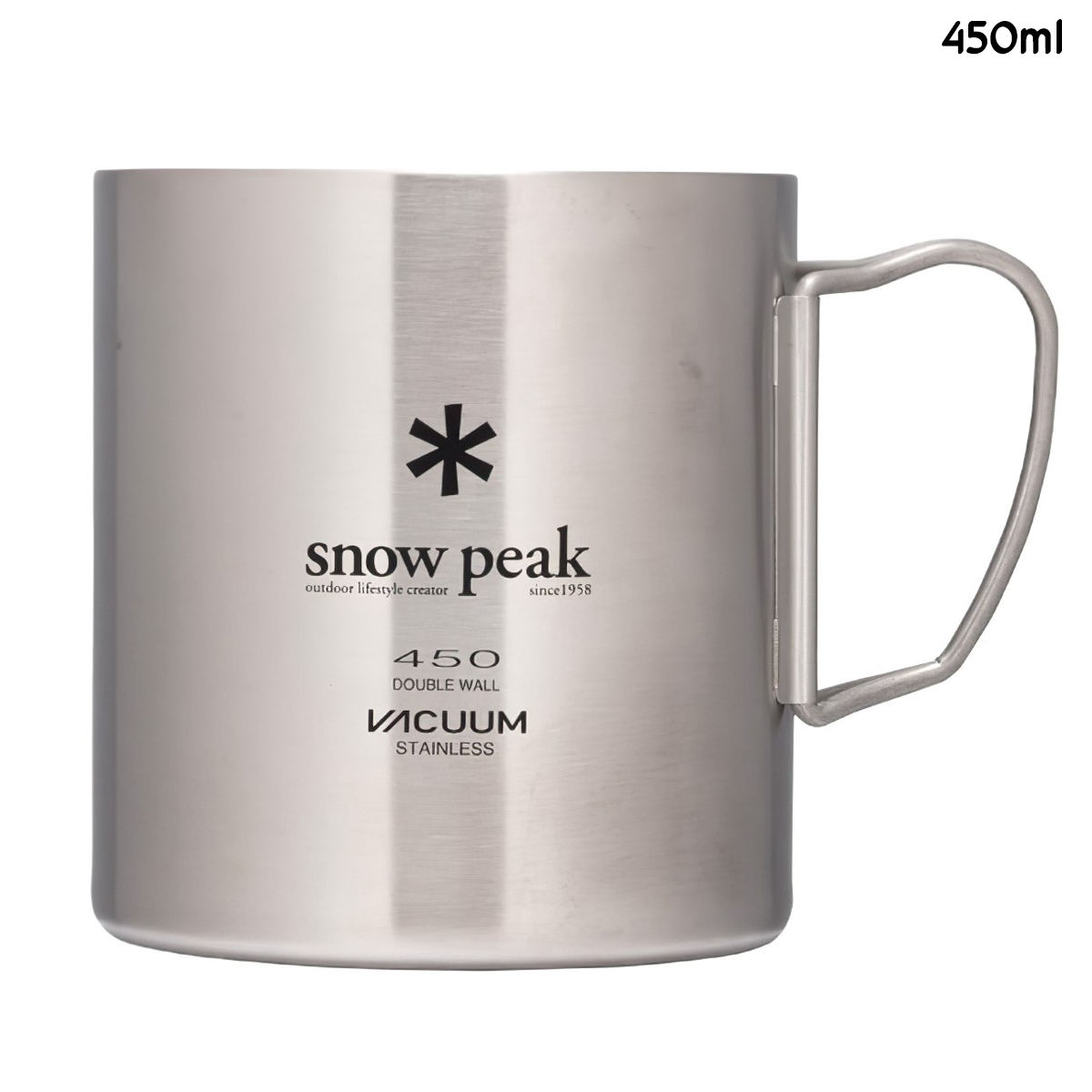 Snowpeak Ly Cách Nhiệt 2 Lớp Cắm Trại Du Lịch Stainless Vacuum-Insulated Mug In 300ml - 450Ml