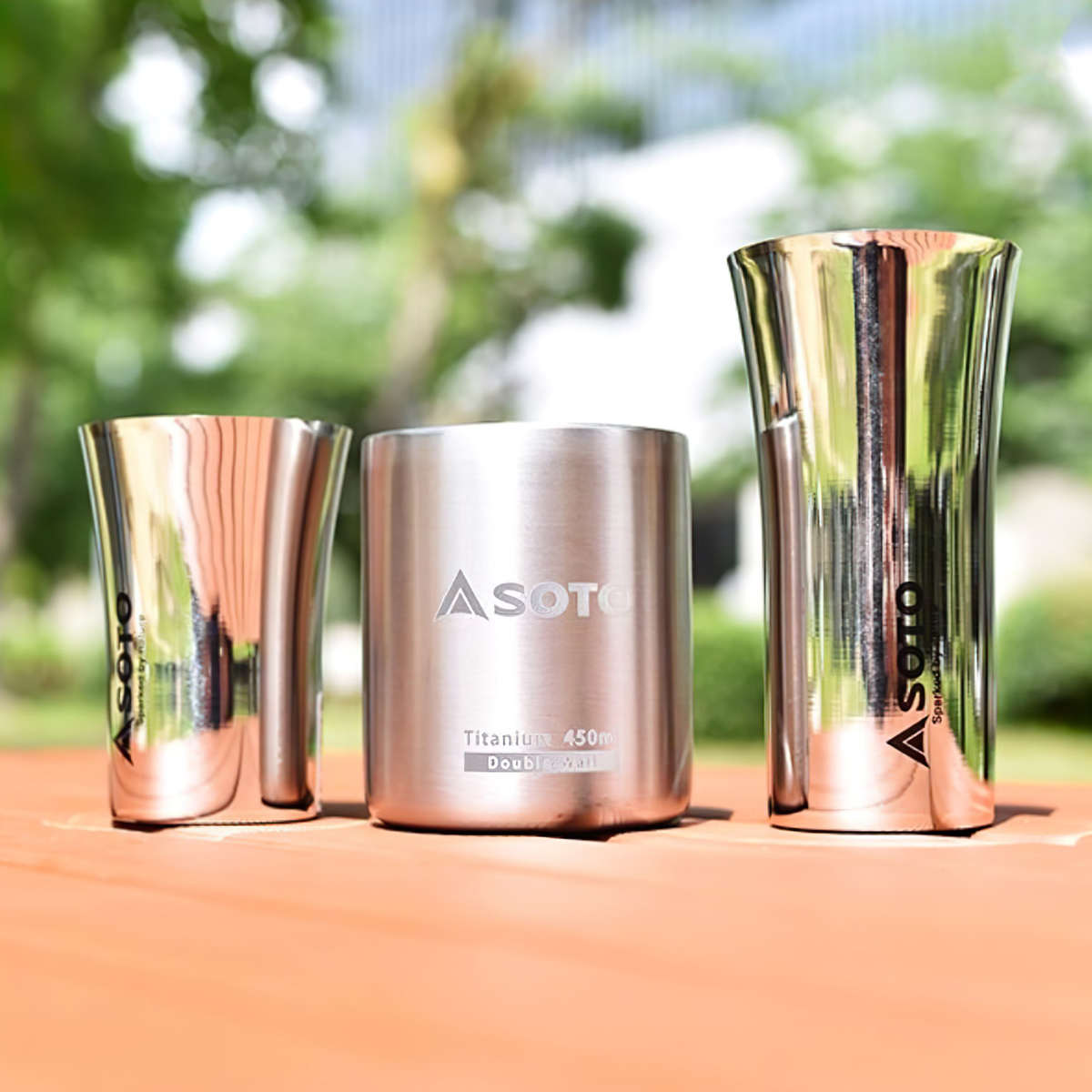 Soto Ly Cắm Trại Du Lịch Stainless Steel Beer Cup
