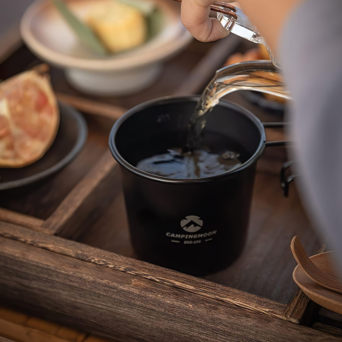 Ly, Cốc Uống Nước Cắm Trại Campingmoon BKS-190 (210ml)