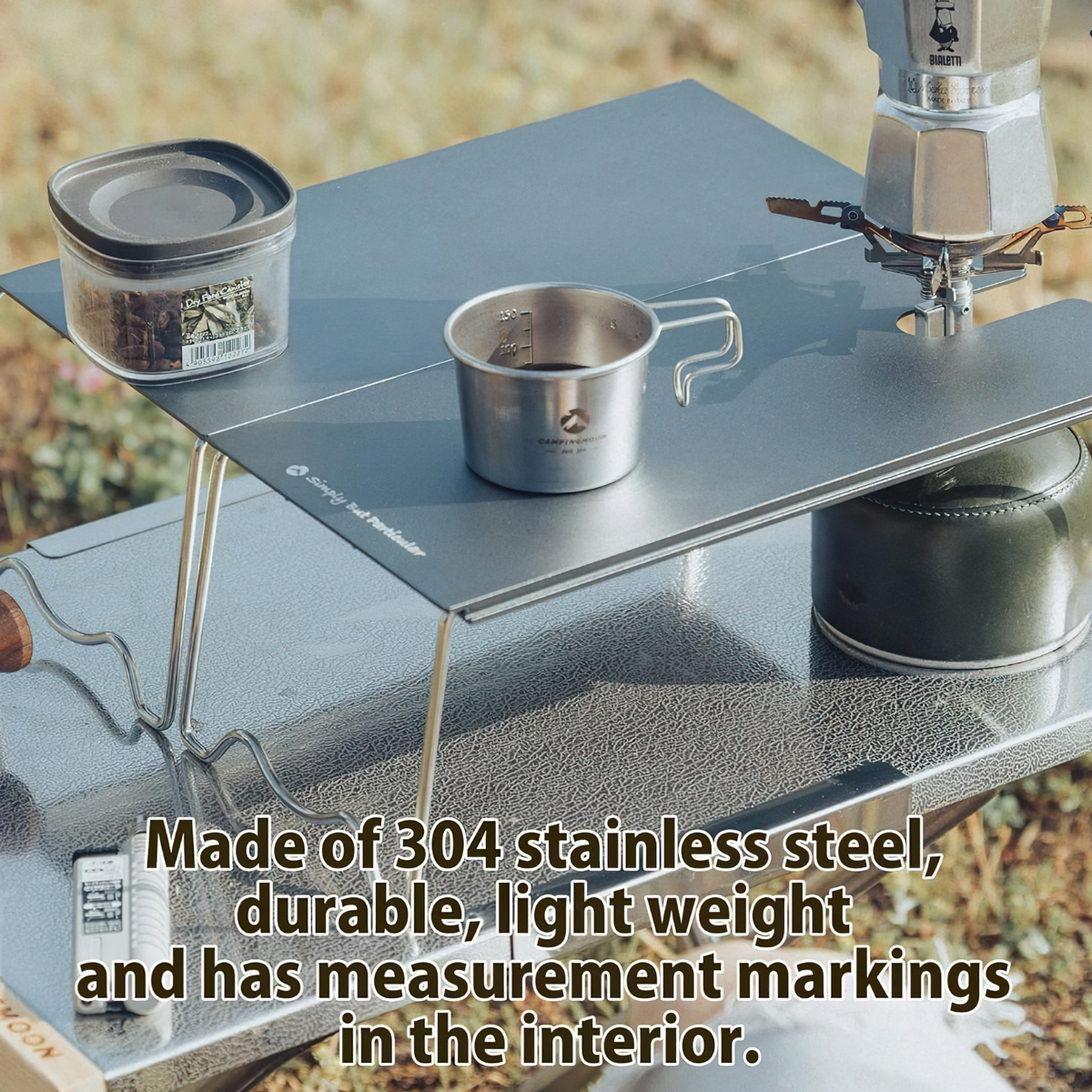 Ly, Cốc Uống Nước Cắm Trại Campingmoon S180 (160ml)