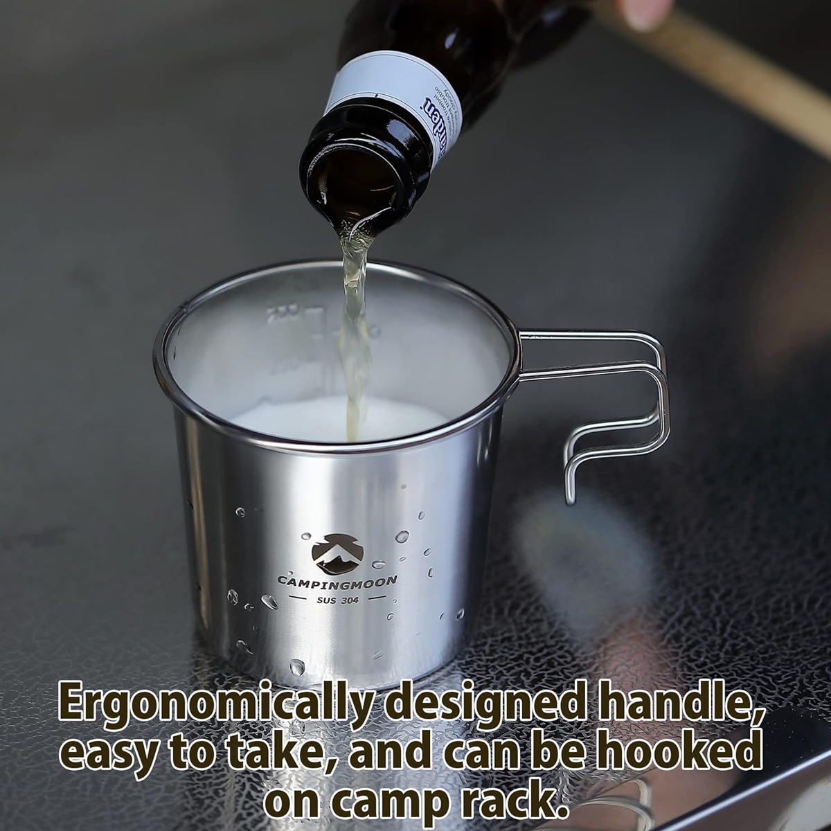 Ly, Cốc Uống Nước Campingmoon S-190 (210ml)