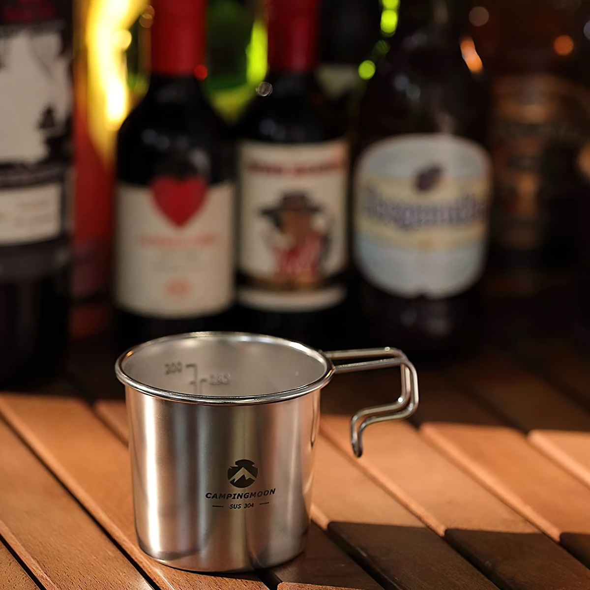 Ly, Cốc Uống Nước Campingmoon S-190 (210ml)