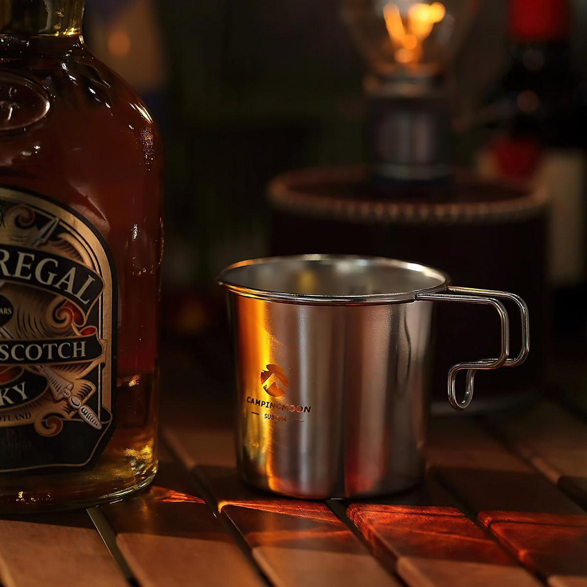 Ly, Cốc Uống Nước Campingmoon S-190 (210ml)