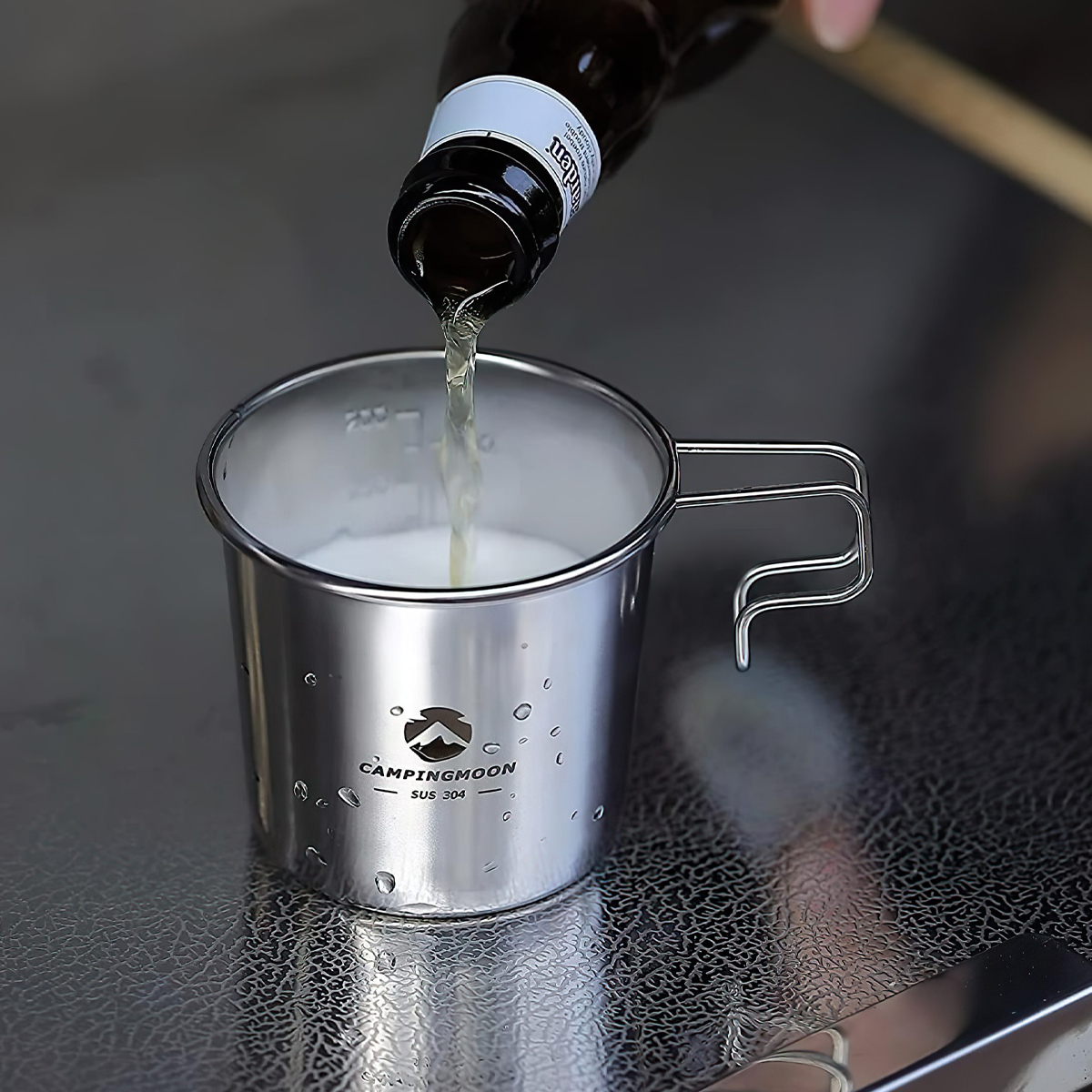 Ly, Cốc Uống Nước Campingmoon S-190 (210ml)